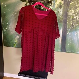 Free with bundle or $7 Babydoll short sleeve lightweight dress